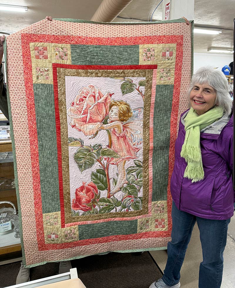 Looking for fabric? It’s hard to find in Corvallis, but the Thrift Shop has a nice selection.